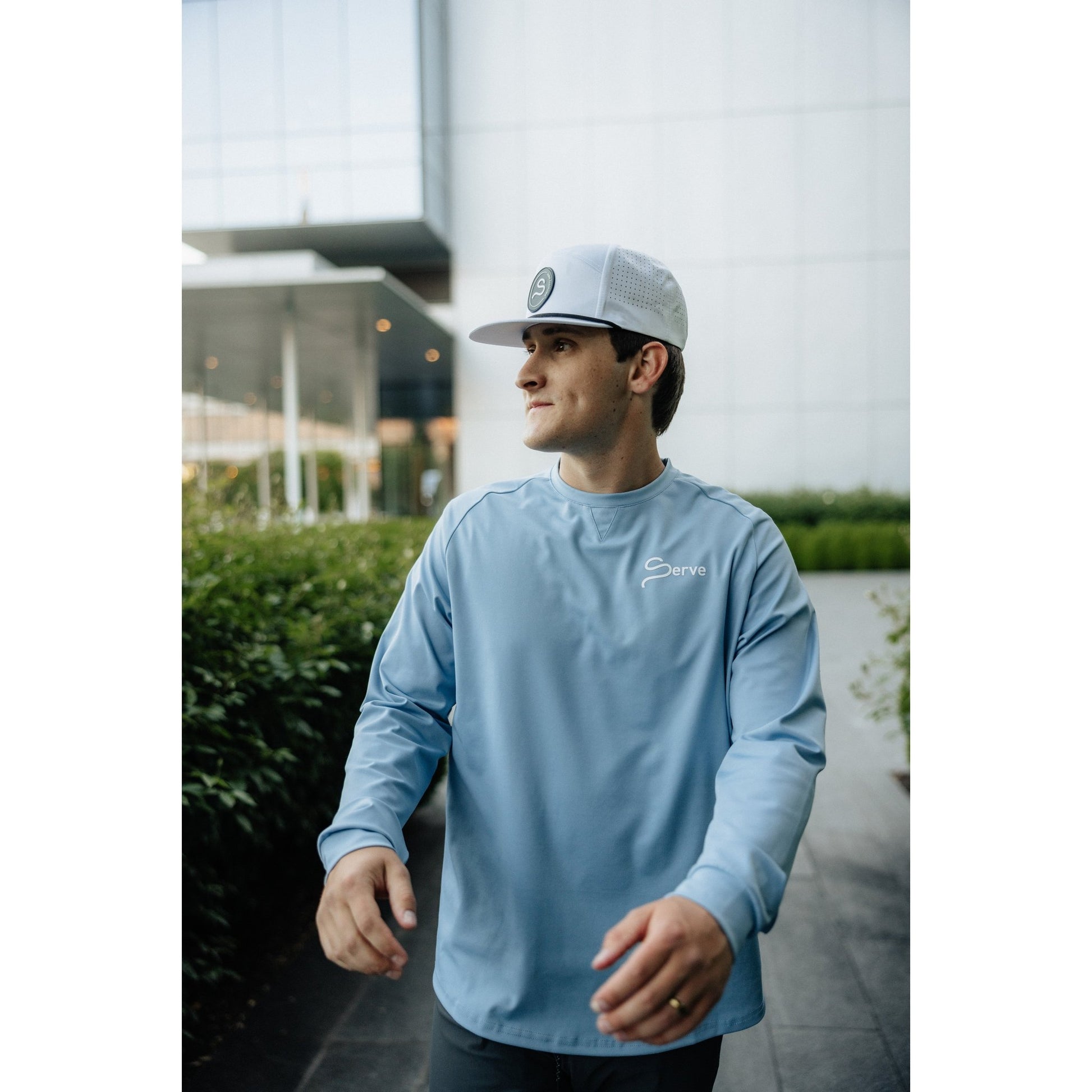 7 Panel White Hydro Hat - Serve Clothing