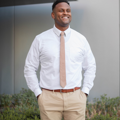 White Long Sleeve Dress Shirt Elevated Serve Clothing