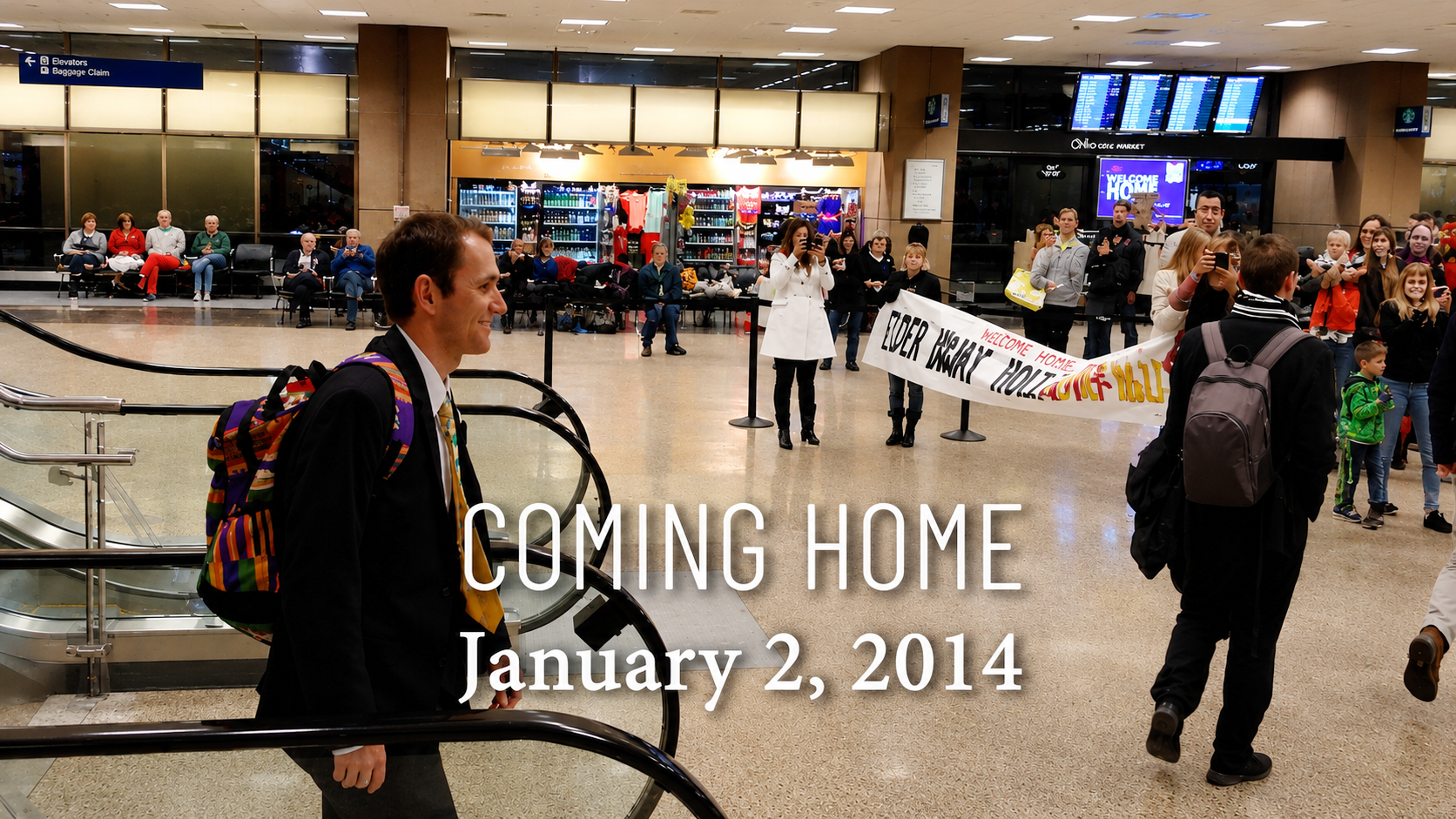 Statler Slade returning home from his mission