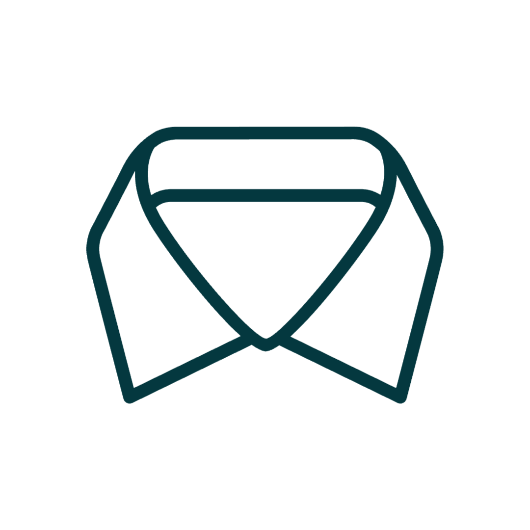 Mesh-Lined Collar