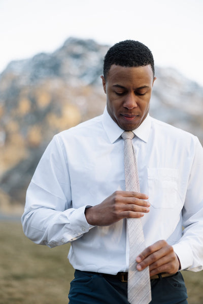 Breathable White Long Sleeve Dress Shirt Breathable White Long Sleeve Dress Shirt