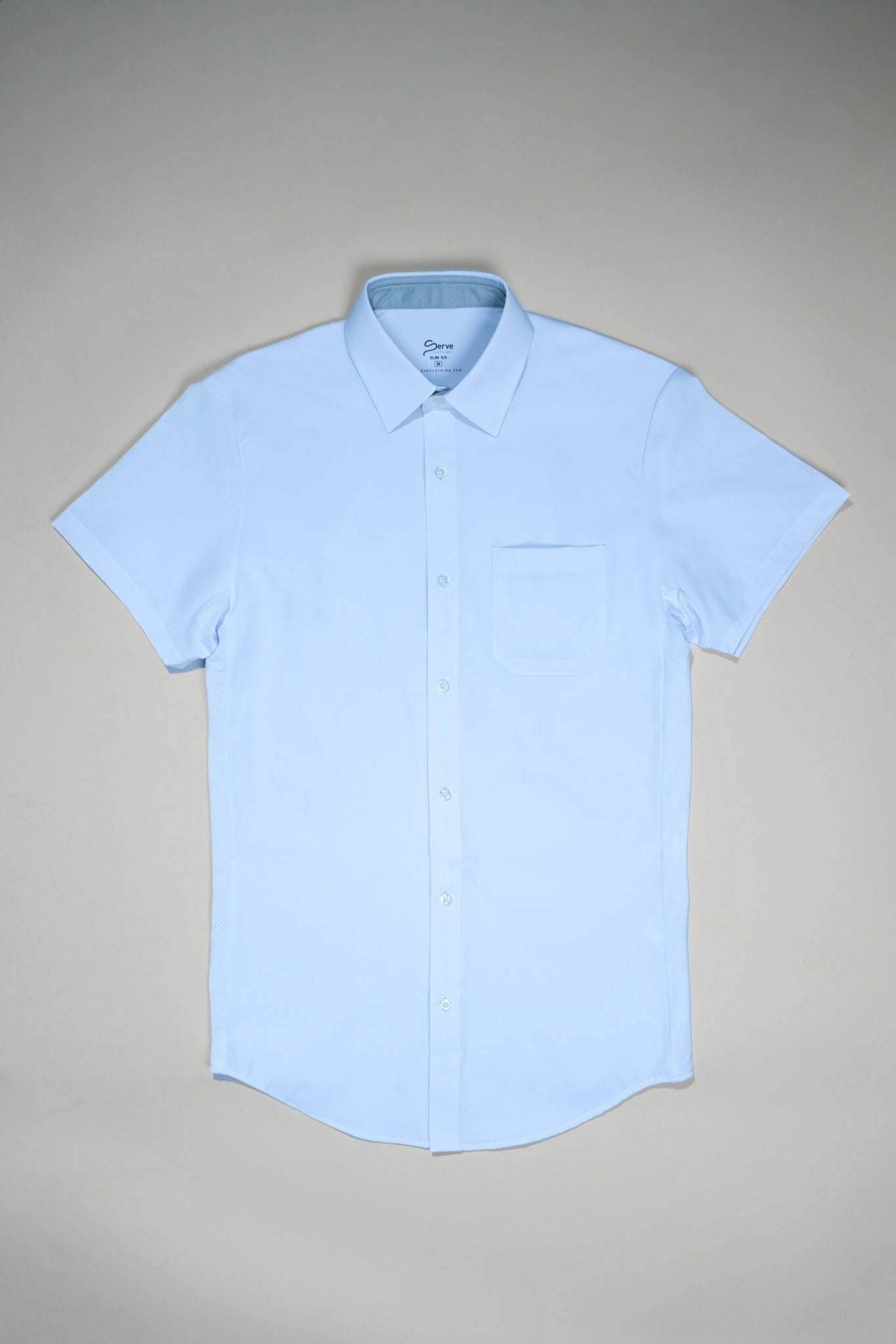 short sleeve men's dress shirts Casual Shirt HARBOR BLUE / XXL practicality and style Shirts  Van Heusen