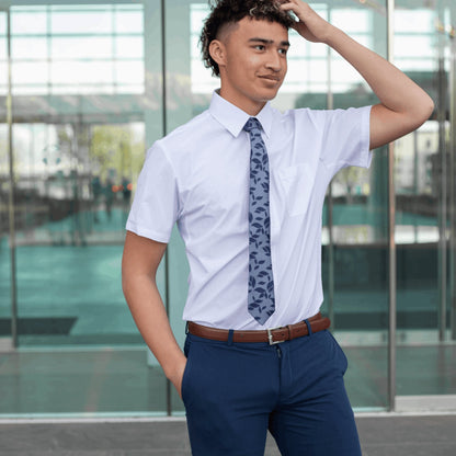 Men's Breathable Dress Shirt - Short Sleeve - Serve Clothing